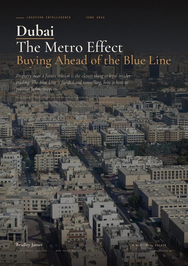 The Metro Effect &mdash; Dubai investment guide cover