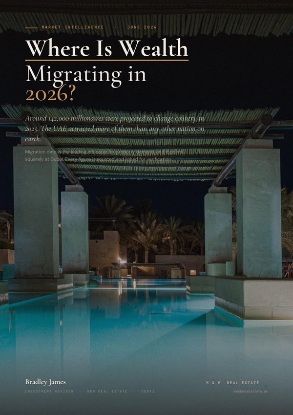 Where Wealth Is Migrating &mdash; Dubai investment guide cover