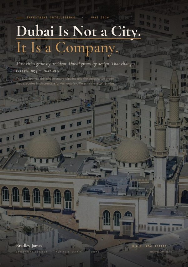 Dubai Is a Company &mdash; Dubai investment guide cover