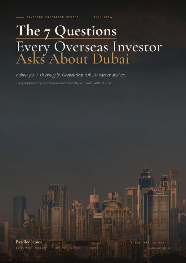 The 7 Investor Questions &mdash; Dubai investment guide cover