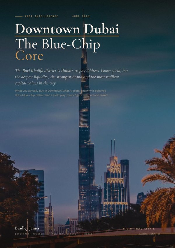 Downtown Dubai &mdash; Dubai investment guide cover