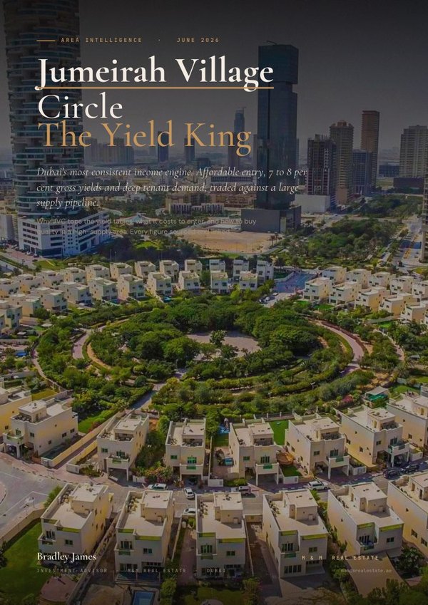 JVC: The Yield King &mdash; Dubai investment guide cover