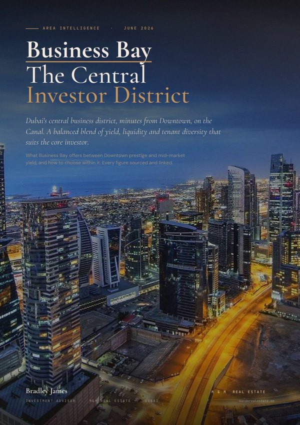 Business Bay &mdash; Dubai investment guide cover
