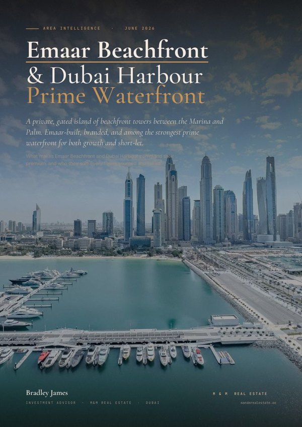 Emaar Beachfront &mdash; Dubai investment guide cover