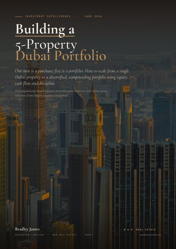 5-Property Portfolio &mdash; Dubai investment guide cover